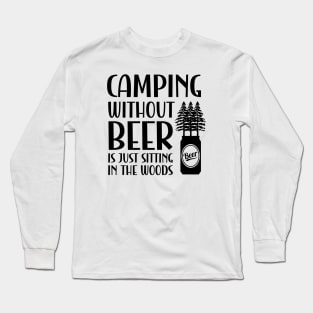 Camping Long Sleeve T-Shirt